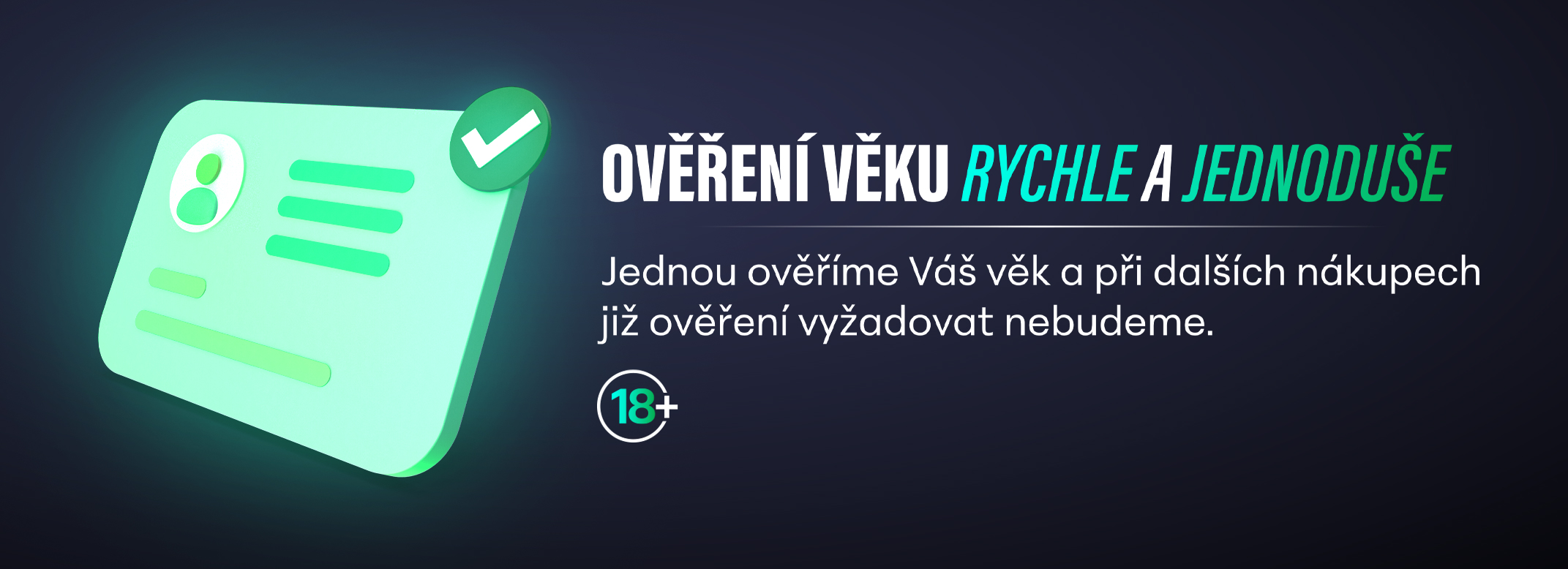 Ověření věku 100